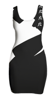 Black & White Athletic Dress